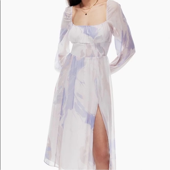 Aritzia Wilfred Bella Slit Midi Dress - Picture 12 of 13